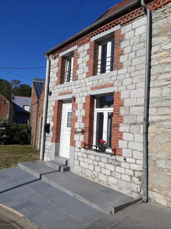 Maison De Campagne En Pierre Bleue-Wifi Et Parking Bousignies-sur-Roc Exterior photo